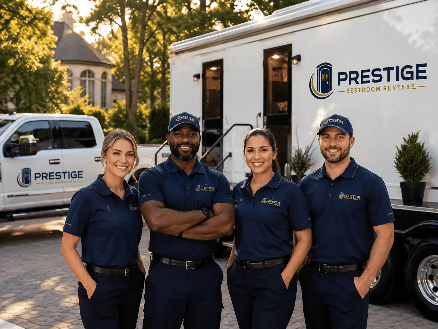 Trusted Luxury Portable Restrooms company in Hamill, SD